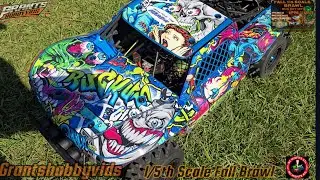 Fall Brawl 1/5th scale drag in the grass by RC Misfits Atl