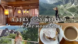 A very cosy & calm weekend in the mountains | Luxury apartment tour in Zakopane, Slow Living Vlog