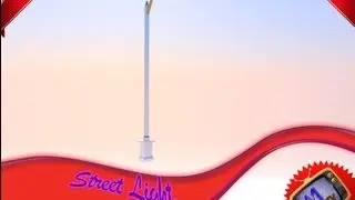 How to create street light in Sketchup