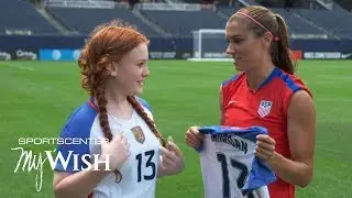 My Wish: Alex Morgan, USWNT fulfill Mackenzies wish ahead of Rio Olympics | SportsCenter