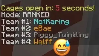 Fighting Wqlff In Ranked Skywars