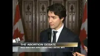 Justin Trudeau's abortion ultimatum