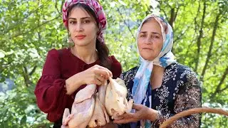 How to Cook Natural Chicken with Vegetables in the Village