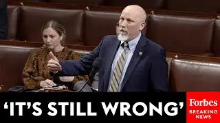 JUST IN: Chip Roy Blasts New Bipartisan Tax Bill, Calls It A Mistake For The Country