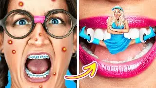 OMG! From NERD to STAR 🌟 Gorgeous Beauty Makeover