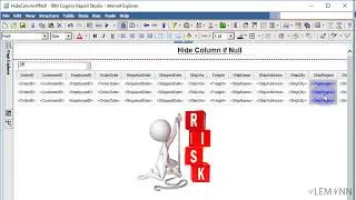 IBM Cognos Report Studio Show Columns only When Data is Present Part 2