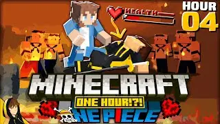 JUST TOO MANY PIRATES & MARINES!?! | Minecraft - [One Hour One Piece - #4]