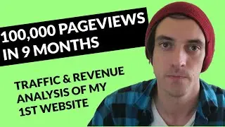 100,000 Pageviews in 9 Months (My First Website) - Traffic & Revenue