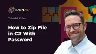 How to Zip File in C# With Password | IronZIP