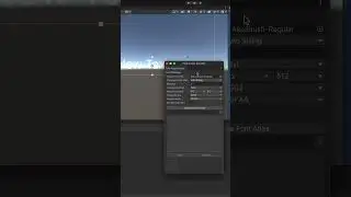 How to use custom fonts with TEXT MESH PRO | GameDev with Unity #shorts