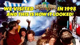 Restored VHS Home Movie: Our Trip To Universal Studios Florida In 1998 (HD-60fps)