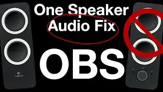 How to Fix Microphone Audio Playing On One Side in OBS Studio | 2020