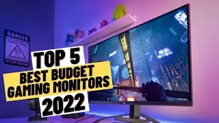 TOP 5 Best Budget Gaming Monitors (2022)