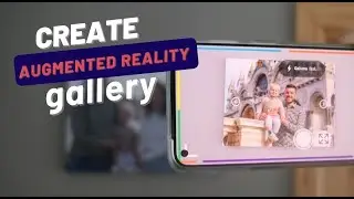 How to create augmented reality photo gallery | DIY Overly Creator Tutorial