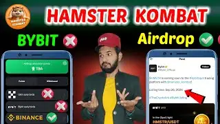 Hamster Kombat Bybit exchange | Hamster Kombat Airdrops , Withdrawal & listing | Hamster exchange