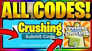 *ALL* NEW SECRET OP WORKING CODES! Roblox 🦖Crushing Simulator🐘