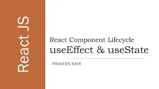 #5 - useEffect and useState hooks in React