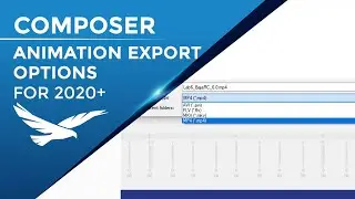 SOLIDWORKS Composer 2020 Additional Output types for Animations