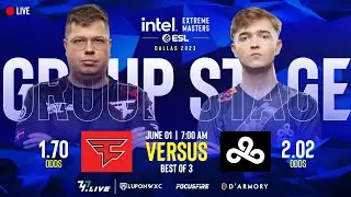 LIVE: FaZe Clan vs Cloud9 [BO3] | IEM Dallas 2023 Group Stage Day 3 [ENG/FIL]