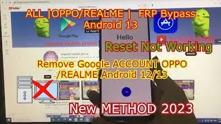 ALL | OPPO /REALME Android 13 FRP Bypass | Bypass Google Account OPPO /Realme | Without PC