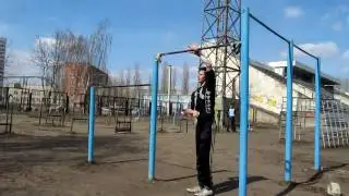 Выход из под турника на одной (Yoyo)
