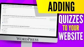 How to Easily Add a Quiz to Your Website | WordPress