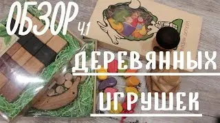 Обзор деревянных развивающих игрушек ч.1 | TrueFamilyGuys
