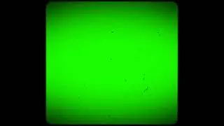 vintage film overlay green screen animation video
