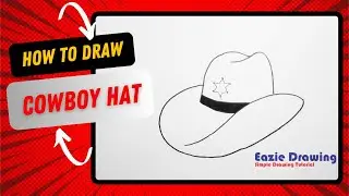 How to Draw Cowboy Hat