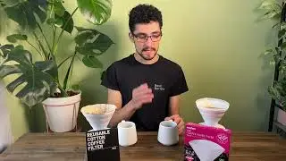 Coffee Taste Test Paper vs Cotton Filter ☕️