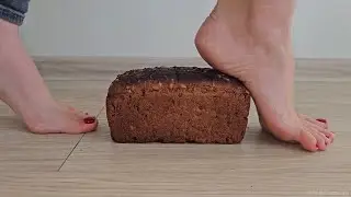 Trampling Loaf of Bread Barefoot Preview