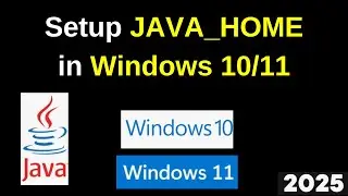 Set Up JAVA_HOME on Windows 11 in Just 2 Minutes! (Step-by-Step Guide) | 2025