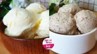 Make homemade ice cream without Cream: TWO recipes for AMAZING HOMEMADE ICE CREAM!