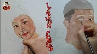 Itaewon Class -Drawing Process -  Aquarell Celebrities