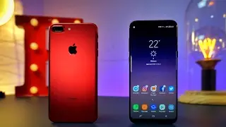 Galaxy S8+ vs iPhone 7 Plus - This time Samsung has beaten Apple [ENG SUBS]