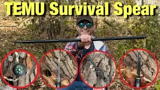 TEMU SURVIVAL SPEAR STAFF Walking Stick