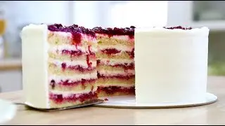 САМЫЙ НЕЖНЫЙ ТОРТ В МИРЕ / БИСКВИТНЫЙ КЛЮКВА БРУСНИКА  ALEX & MILANA