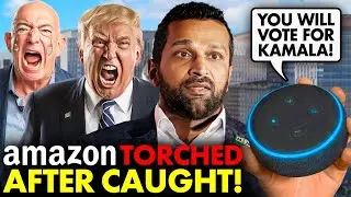 Kash Patel TORCHES Amazon for RIGGING Election AGAINST Trump | 'Big Tech is Full of SH*T'