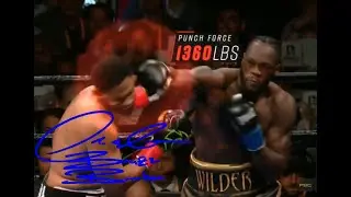 How Hard Deontay Wilder Punches | Deontay Wilders Punching Power Measured in Pound-Force (LBF)