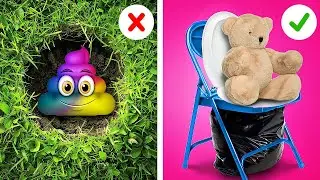 SURVIVAL PARENTING HACKS || Fun DIY Crafts and Tips for Smart Parents by 123 GO! Planet