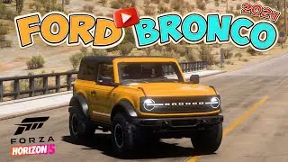FORD BRONCO 2021 DRIVING | FORZA HORIZON 5