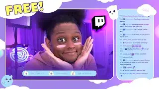 How to Make CUTE stream Overlays (FREE Template)