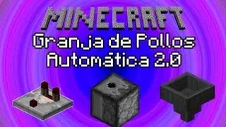 Minecraft - Granja de Pollos Automática v2 (1.5)