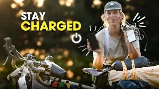 Powered Devices on cycling Adventures🔋-Hub dynamo, Power banks, Solar Panel