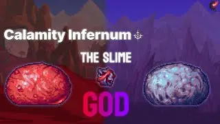 The Slime God Fight - Calamity: Infernum Mod