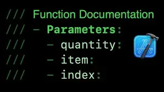 Xcode - Quickly Document Your Code | Swift