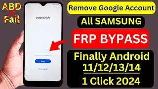 Finally New Method🔥2024 | All Samsung Frp Bypass Android 12/13/14 Without PC Google Account Remove