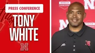 Nebraska Football DC Tony White meets with the media on Tuesday ahead of fall camp I Huskers I GBR