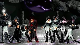 Kof Mugen Flames Iori Team VS Orochi Iori Team