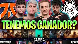 TENEMOS GANADOR O REMONTADA ÉPICA? | FNC vs G2 Game 4 FINAL LEC SEASON FINALS 2024 ESPAÑOL